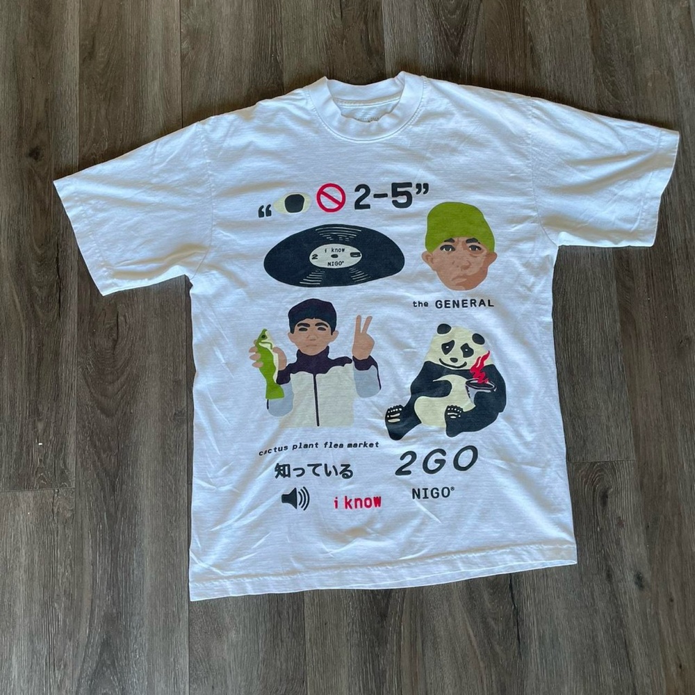 "I Know Nigo" Cactus Plant Flea Market Tee